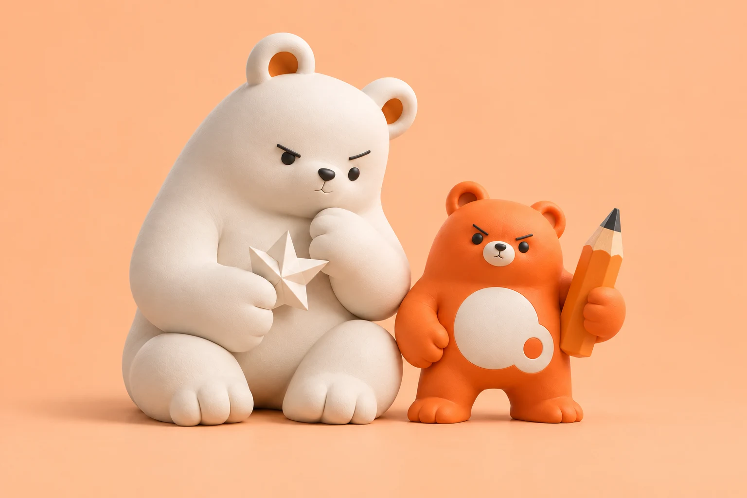 KAKA 和 QIQI，拿起星星与画笔的创作搭子